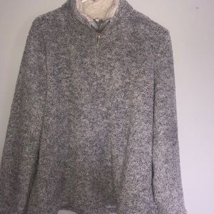 Fleece/Fuzzy Quarter Zip Hoodie